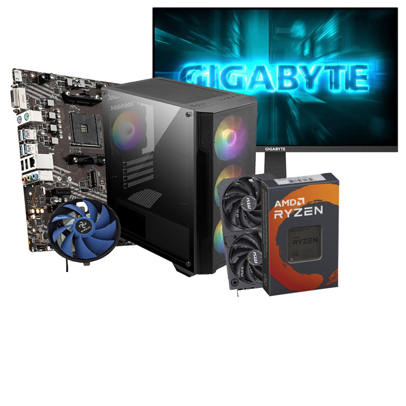 Pc Gamer Apex R503 24" Ryzen 5 16Go 512Go SSD RTX 5060 8Go en Tunisie