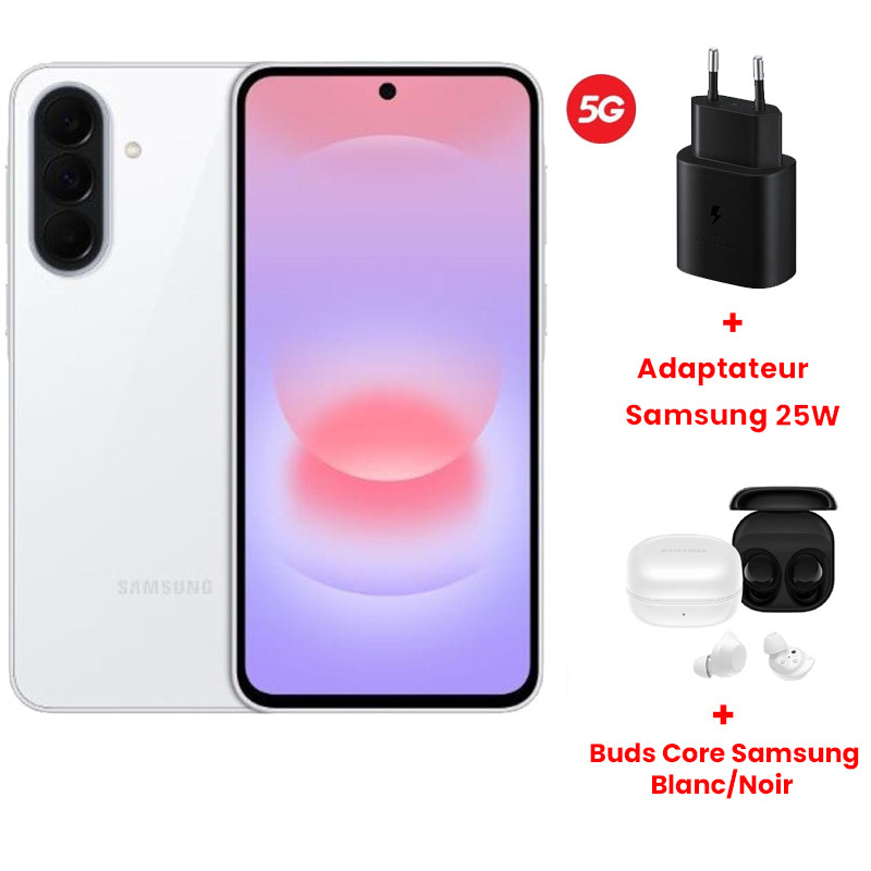 Samsung Galaxy A37 5G 16Go 128Go Blanc