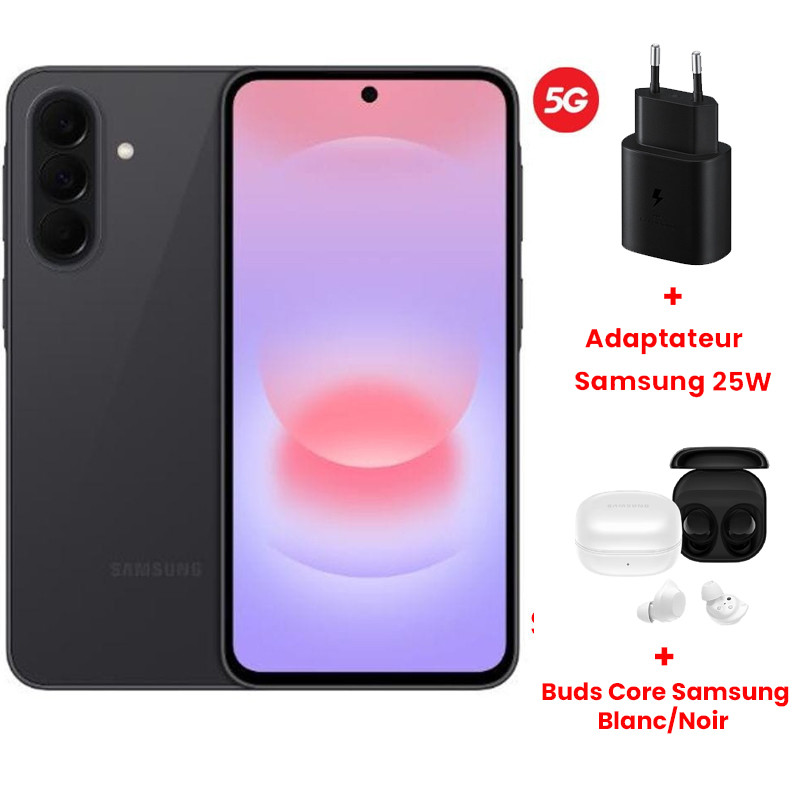 Samsung Galaxy A37 5G 16Go 128Go Noir