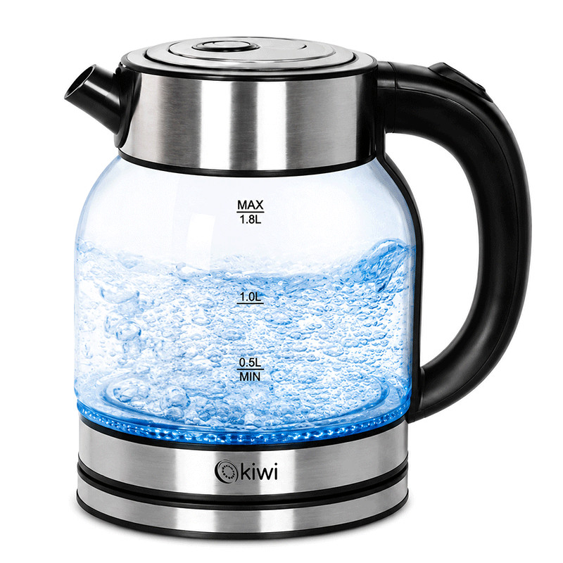 Bouilloire Électrique kiwi KK-3333 2000W 1.8 Litres Noir en Tunisie