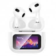 Ecouteur Bluetooth Hoco EW81 ANC Avec Ecran Tactile Blanc en Tunisie