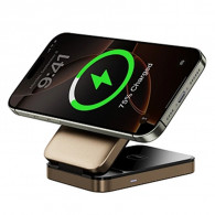 Chargeur Sans Fil Magnétique 3en1 Wiwu W038 Bronze en Tunisie