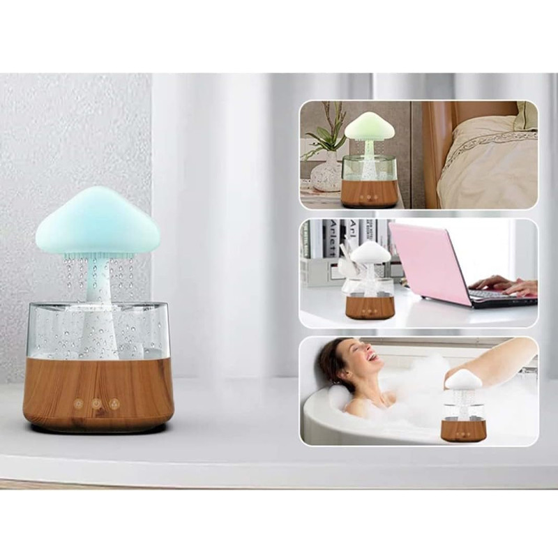 Humidificateur Diffuseur XO HF10 260ml Bois en Tunisie