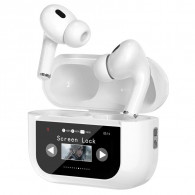 Écouteur Bluetooth Aspor A629 Avec Ecran Tactile Blanc