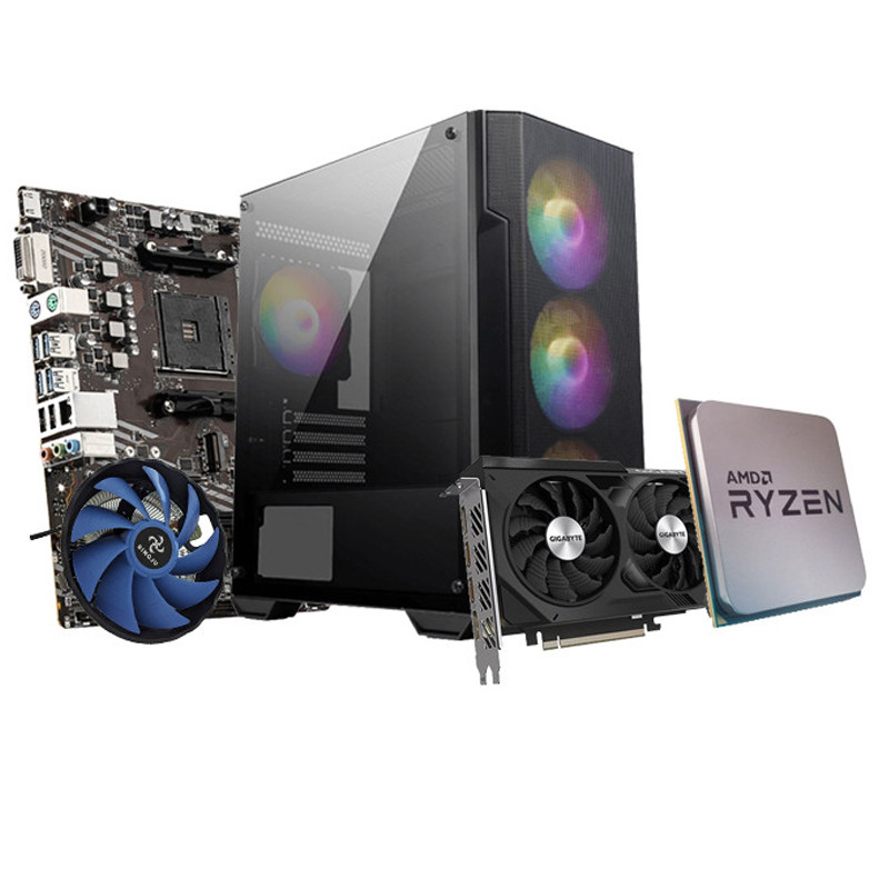 Pc Gamer Apex R513 Ryzen 5 5500 16Go 512Go SSD RTX 4060 8Go