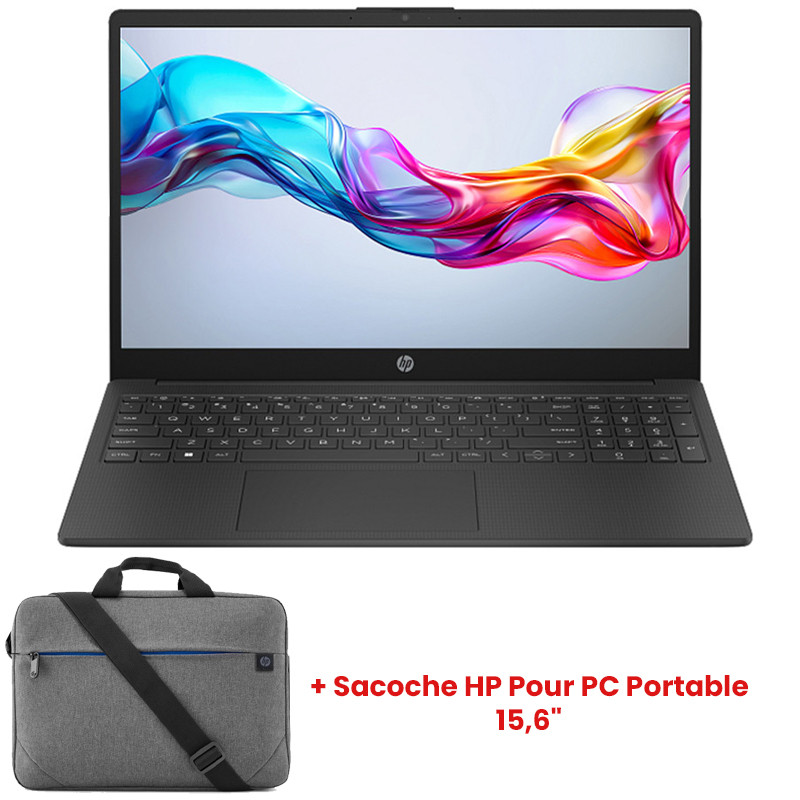 PC Portable HP 15-fd0438nk Intel Core I3 13Gén 8Go 512Go SSD En Tunisie