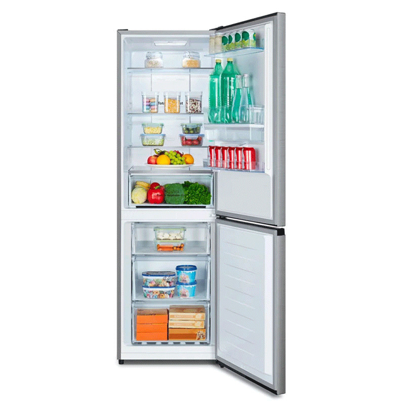 Réfrigérateur Combiné Hisense RB1N300NMC 320 Litres Nofrost Inox en Tunisie