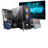Pc Gamer Apex R513 24" Ryzen 5 5500 16Go 512Go SSD RTX 4060 8Go