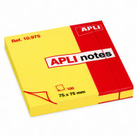 Stick Notes Apli 75X75 100 Feuilles Jaune en Tunisie