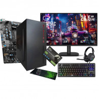 Pc De Bureau Gamer Lightgaming AMD Ryzen 5 16Go 256Go SSD