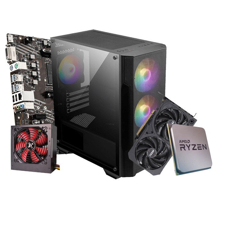 Pc Gamer Apex R514 Ryzen 5 5500 16Go 1To SSD RTX 5050 8Go