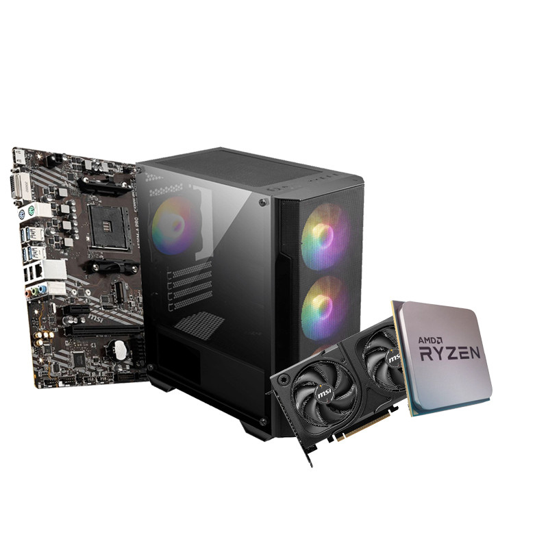 Pc Gamer Apex R515 Ryzen 5 5500 16Go 512Go SSD RTX 5060 Ti 16Go en Tunisie