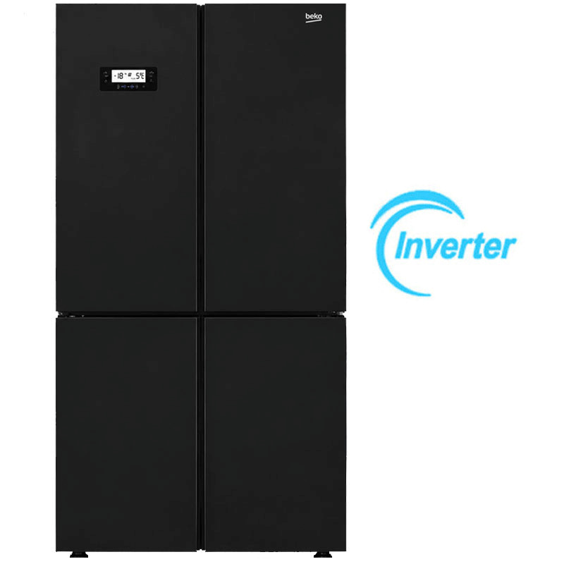 Réfrigérateur Side by Side Beko GN141622GB Inverter 680L NoFrost Noir en Tunisie