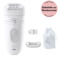 Epilateur Braun Silk Epil 5 SE5-011 Pour Visage et Corps Blanc