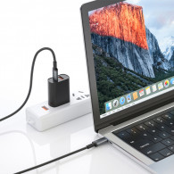 Câble Chargeur Wiwu Type-C Vers Type-C Noir en Tunisie