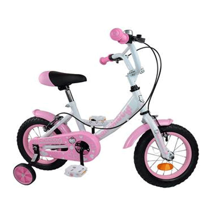 Vélo Enfant Hello Kitty 12" - Rose en Tunisie