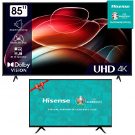 Tv Hisense 85A6K 85" UHD 4K Smart Tv Noir en Tunisie