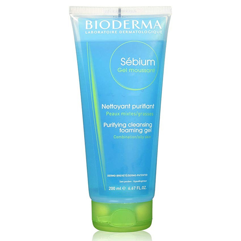 Bioderma Gel Moussant Sébium 200 ML en Tunisie