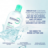 Bioderma Eau Micellaire Sébium H20 250 ML en Tunisie