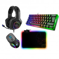 Pack Gamer 4En1 SOG 06 Micro Casque Gaming  + Clavier + Souris Gamer + Tapis Souris Gamer Spirit Of Gamer en Tunisie