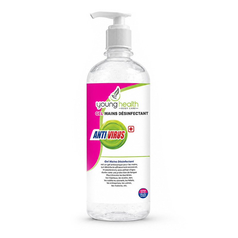 Gel Désinfectant Young Health Antivirus 250ML en Tunisie