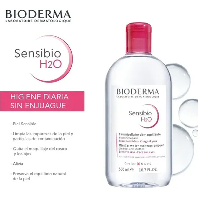 Bioderma Sensibio H2O Eau Micellaire 500 ML En Tunisie