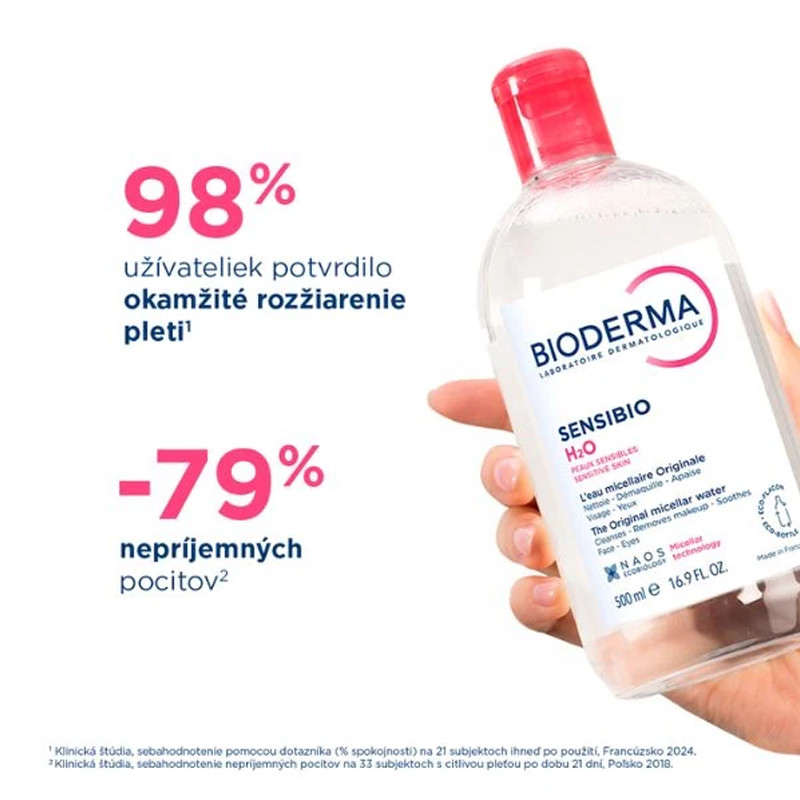 Bioderma Sensibio H2O Eau Micellaire 500 ML En Tunisie