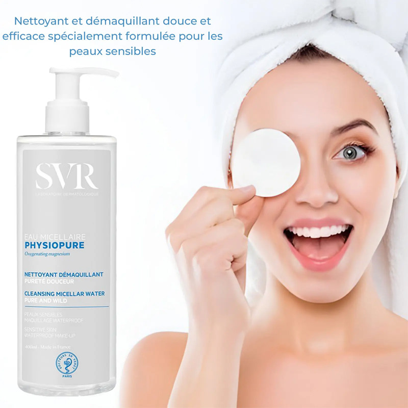 SVR Physiopure Eau Micellaire 400 ML en Tunisie