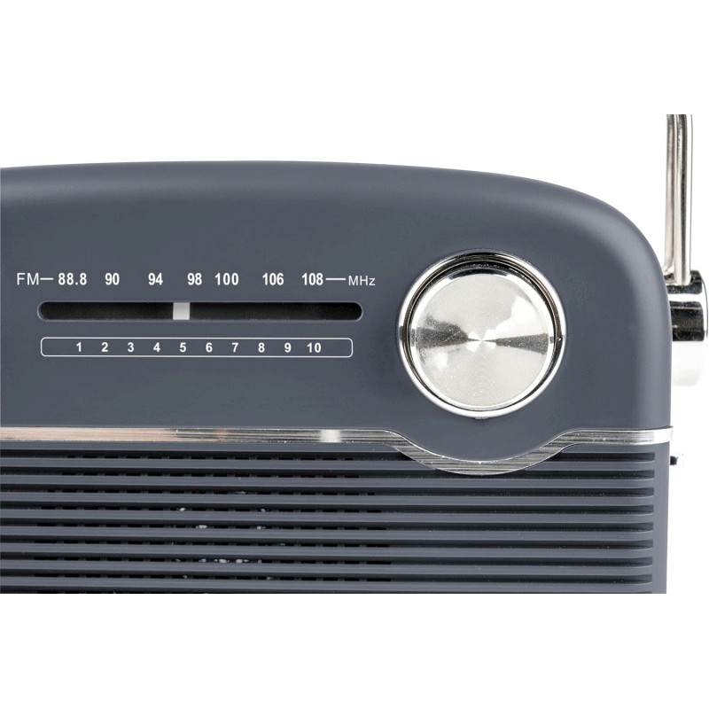 Radio Bluetooth Thomson RTS450BTG à Recharge Solaire Gris en Tunisie