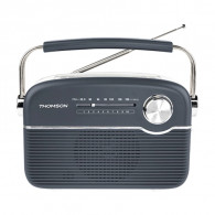 Radio Bluetooth À Recharge Solaire Thomson RTS450BTG Gris