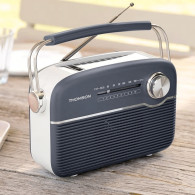 Radio Bluetooth Thomson RTS450BTG à Recharge Solaire Gris en Tunisie
