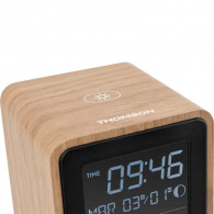 Haut Parleur Bluetooth Et Station Météo Thomson WS102TBK Noir en Tunisie