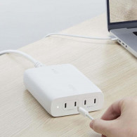 Chargeur Belkin BoostCharge Pro GaN USB-C 200W Blanc En Tunisie