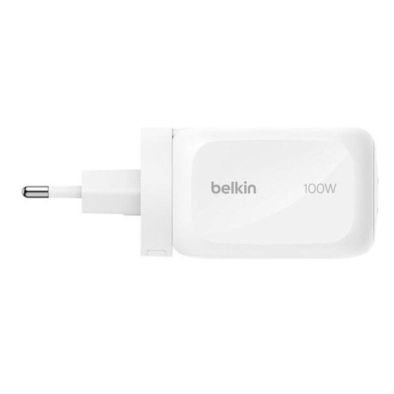 Chargeur Belkin BoostCharge Pro GaN 100W Blanc + Kit De Voyage En Tunisie
