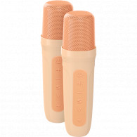Enceinte sans fil Bigben Karaoke avec 2 micros Orange en Tunisie