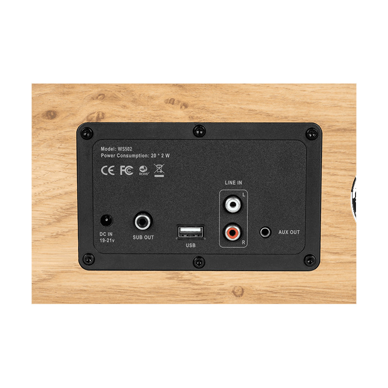 Haut Parleur Bluetooth Thomson WS502 Bois en Tunisie