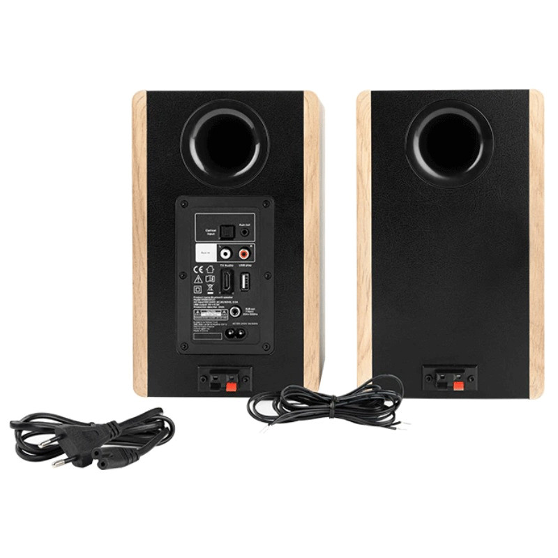 Ensemble De 2 Enceintes Bluetooth Thomson WS902DUO Bois en Tunisie