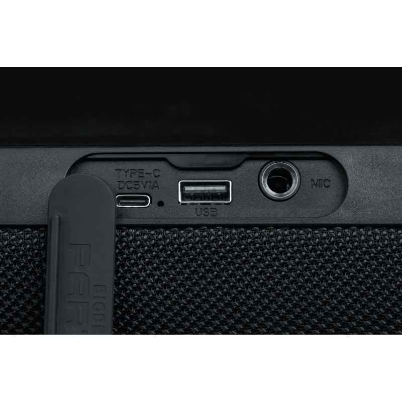 Enceinte sans fil Bigben Partybtlite 2 avec sangle 50W Noir en Tunisie