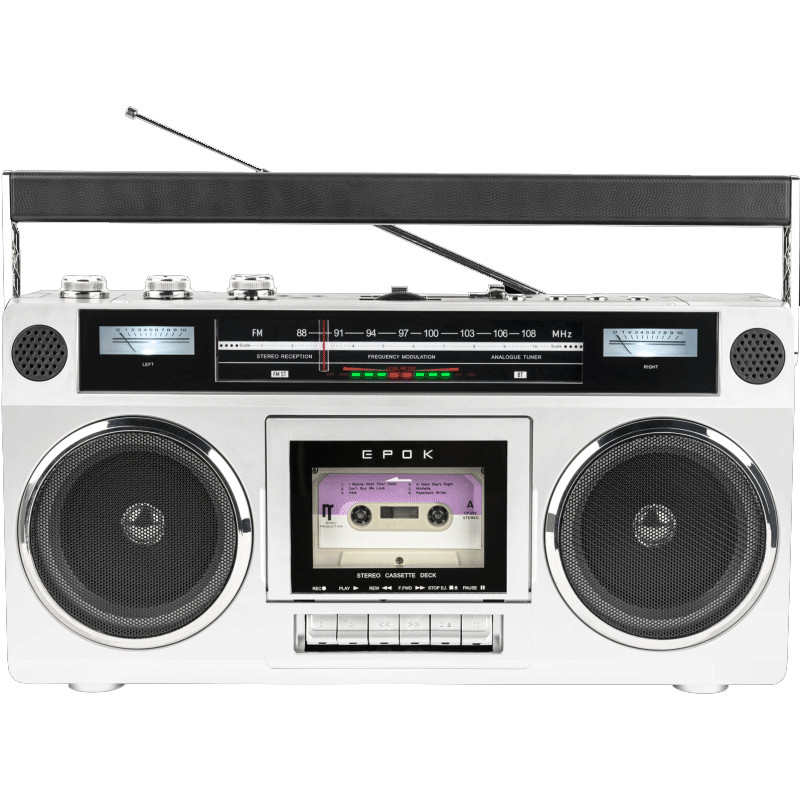 Lecteur Radio Cassette Bigben Ghetto Blaster Epok Noir en Tunisie