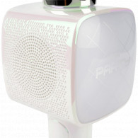 Microphone Sans Fil 2EN1 Karaoké & Enceinte Party Bigben 15W Blanc en Tunisie
