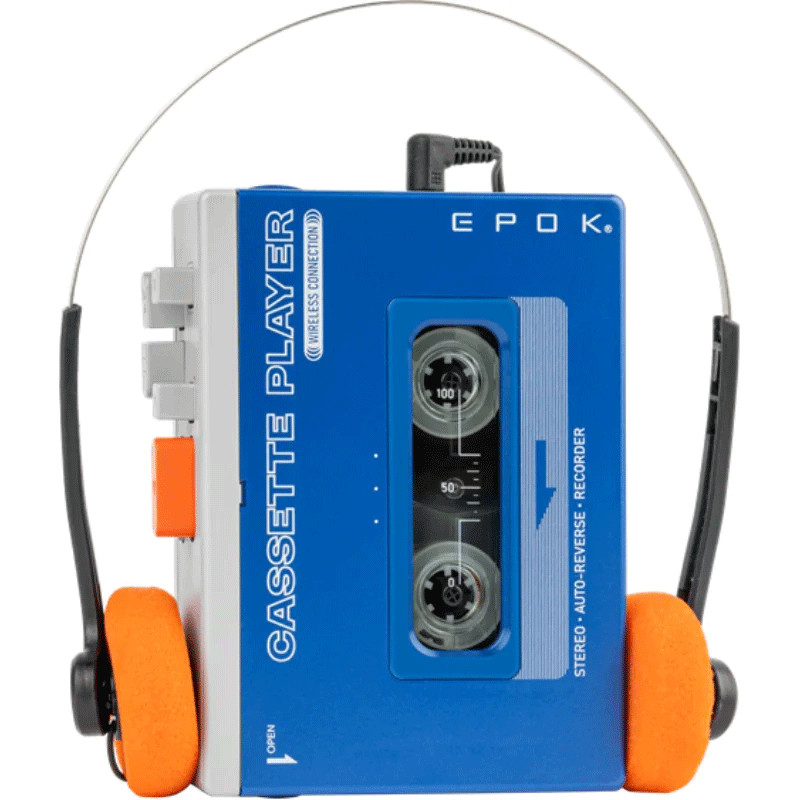 Baladeur Cassette Bluetooth Bigben Bttapebl Epok Bleu en Tunisie