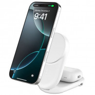 Support De Charge Pliable 2En1 Belkin Artemis QI2 25 W Blanc En Tunisie