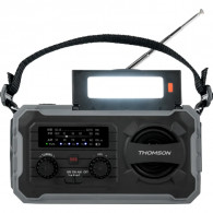 Radio Thomson Solaire D’urgence Longue Durée RT280 Gris