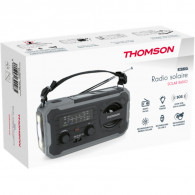 Radio Thomson Solaire D’urgence Longue Durée RT280 Gris En Tunisie