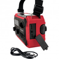 Radio Thomson Solaire D’urgence Longue Durée RT280 Rouge En Tunsie