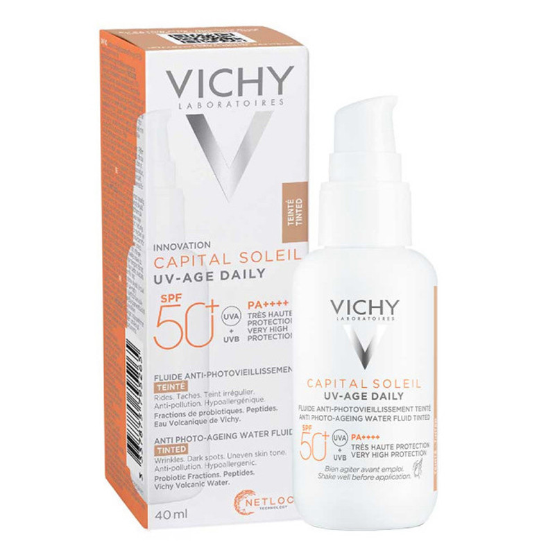 Pack Vichy Capital Soleil UV Age Daily SPF50+ 40Ml en Tunisie