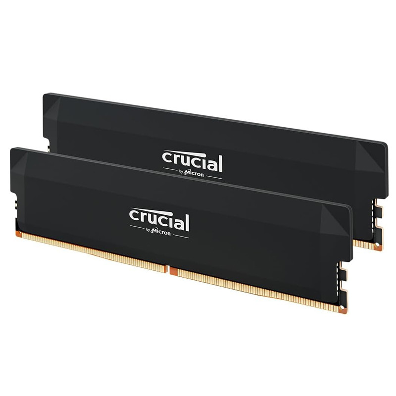 Barrette Mémoire Crucial 64Go DDR5 6000MHz UDIMM En Tunisie