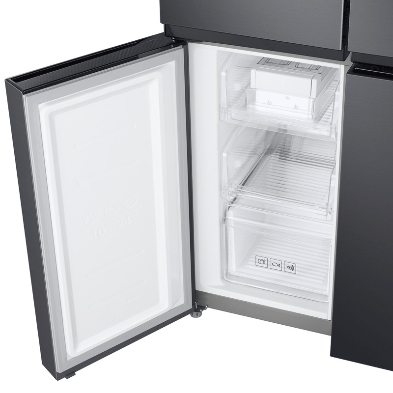 Réfrigérateur Side by Side Samsung RF48A4010B4LV 466L NoFrost Noir en Tunisie