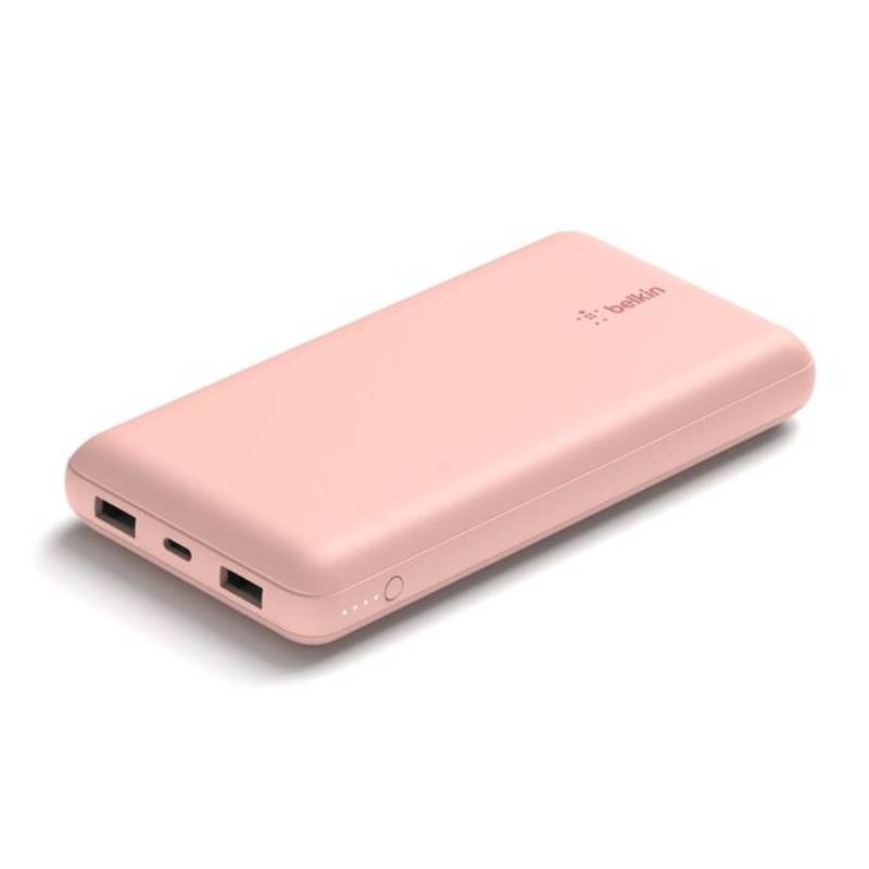 Power Bank Belkin Boost Charge 15W 20 000 mAh Rose en Tunisie