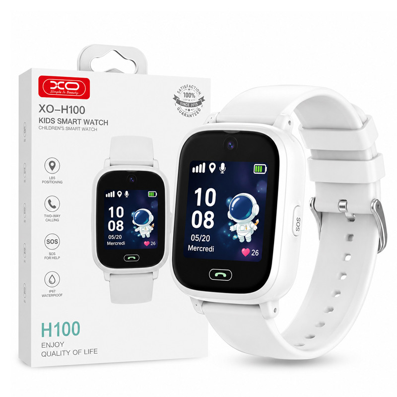 Montre Connectée Pour Enfant XO H100 Blanc En Tunisie